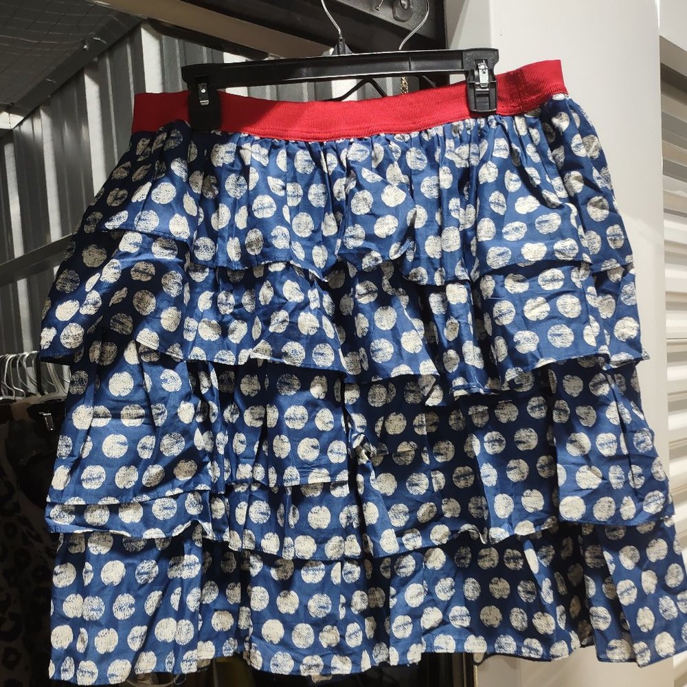 Frilly red, white & blue mini skirt from Lane Bryant size 14-16 - NWOT